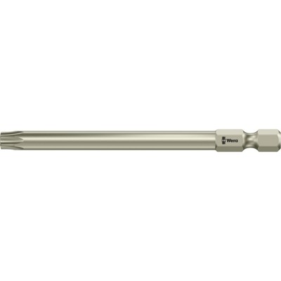 Bit 3867/4 BO für TORX® mit Bohrung, aus Edelstahl, TX 30 BO x 89mm von Wera