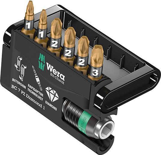 Bit-Satz Bit-Check 7 PZ Diamond 1 von Wera