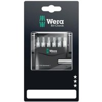 Bitsatz Mini-Check tx sb Torx 7teilig Bithalter/6Bits Bit-L.25mm Bits zähhart Magnetbithalter Bitsatz Mini-Check tx sb Torx 7teilig Bithalter/6Bits Bit-L.25mm Bits zähhart Magnetbithalter von Wera