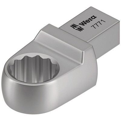 Einsteck-Ringschlüssel 7771 Außenvierkant 9 x 12mm SW 12mm von Wera
