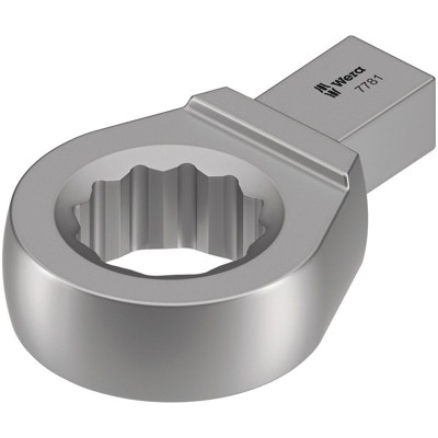 Einsteck-Ringschlüssel 7781 Außenvierkant 14 x 18mm SW 30mm von Wera
