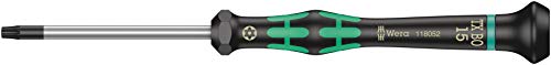 Wera 2067 Elektroniker-Torx BO-Schraubendreher, TX 15 x 60 mm, 05118052001 von Wera