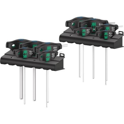 Quergriff-Schraubendreher-Satzv454/10 HF Set 1 Imperial Hex-Plus, 10-teilig von Wera