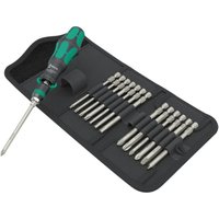 Kraftform Kompakt 838 ra-r m Set 1 Bits-Handhalter 1/4', 15-teilig - Wera von Wera