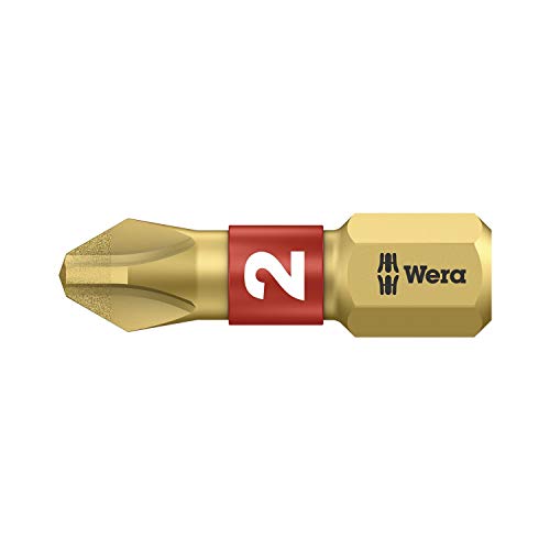 WERA 056402 Bit PH Gr.2 L.25mm BiTor 851/1BDC diamantbesch. WERA Antrieb C6,3 von Wera