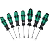 WERA Sechskantsteckschlüsselsatz 395 HO 7-tlg.2K-Griff von Wera