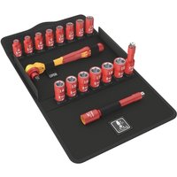 WERA Steckschlüsselsatz 8100 SB VDE 1 Zyklop 17-tlg.3/8 Zoll SW 6-19mm Z.80 6KT von Wera
