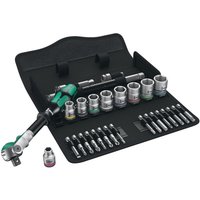 WERA Steckschlüsselsatz Zyklop Speed 29-tlg.3/8 Zoll SW 8-19mm Z.72 6KT von Wera