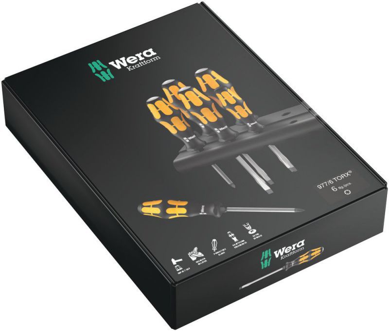 WERA - TORX-Schraubendrehersatz 6-tlg. - 05024410001 von Wera