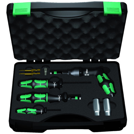 Wera® - 7443/61/9 Montageset für Reifendruckkontrollsysteme, 9-teilig von Wera