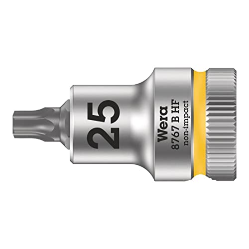 Wera 8767 B HF TORX® Zyklop Bitnuss mit 3/8"-Antrieb mit Haltefunktion, TX 25 x 35 mm von Wera