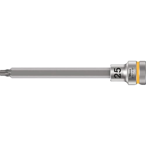 Wera 05003063001 8767 B HF TORX Zyklop Bitnuss mit Haltefunktion, TX 25 x 107 mm von Wera