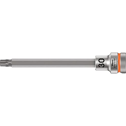 Wera 05003067001 8767 B HF TORX Zyklop Bitnuss mit Haltefunktion, TX 30 x 107 mm von Wera