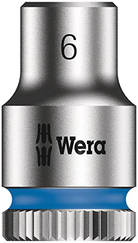 Wera 05003505001 Zyklop Steckschlüsseleinsatz 8790 HMA, mit 1/4"-Antrieb, 6.0 mm von Wera