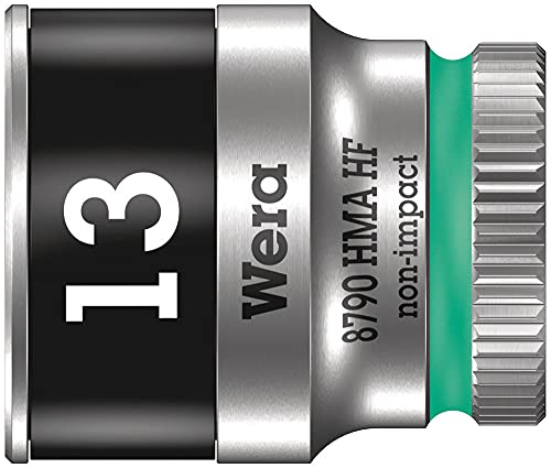 Wera 05003728001 8790 HMA HF Zyklop-Steckschlüsseleinsatz mit 1/4"-Antrieb mit Haltefunktion, 13.0 mm, Türkis Wera 05003728001 8790 HMA HF Zyklop-Steckschlüsseleinsatz mit 1/4"-Antrieb mit Haltefunktion, 13.0 mm, Türkis von Wera