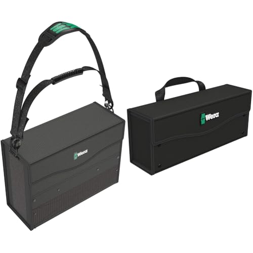 Wera 05004357001 2go 2 XL Werkzeug-Container & 2go 3 Werkzeug-Box, 130 x 325 x 80 mm, 1 Stück, 05004352001 von Wera