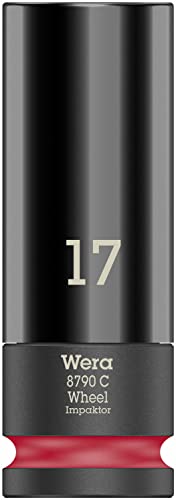 Wera 05004590001 8790 C Wheel Impaktor, Steckschlüsseleinsatz mit 1/2"-Antrieb, 17.0 mm Wera 05004590001 8790 C Wheel Impaktor, Steckschlüsseleinsatz mit 1/2"-Antrieb, 17.0 mm von Wera