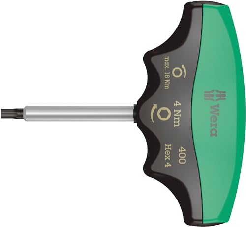 Wera 05005080001 400 Hex Drehmoment Schraubendreher Schwarz, Grün 4.0 mm, 4.0 Nm Wera 05005080001 400 Hex Drehmoment Schraubendreher Schwarz, Grün 4.0 mm, 4.0 Nm von Wera