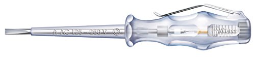 Wera 05005655001 247 Einpoliger Phasenprüfer, 0,5 x 3.0 x 70 mm, Weiß von Wera