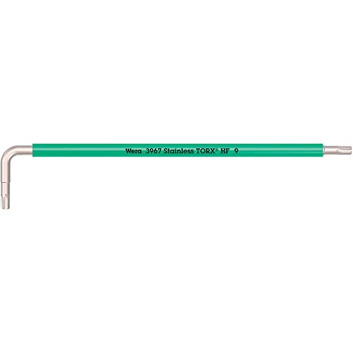 Wera 05022681001 3967 SXL HF TORX Multicolour Winkelschlüssel Türkis TX 9 von Wera