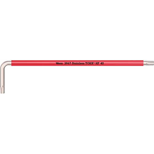 Wera 05022688001 3967 SXL HF TORX Multicolour Winkelschlüssel Rot TX 40 von Wera