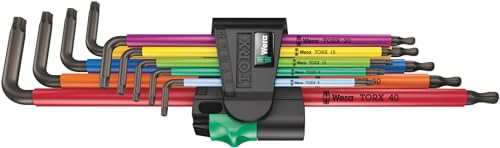 Wera 05024480001 967/9 TX XL 1 Winkelschlüsselsatz, lang, Mehrfarbig, 9-teilig Wera 05024480001 967/9 TX XL 1 Winkelschlüsselsatz, lang, Mehrfarbig, 9-teilig von Wera