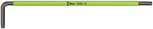 Wera 05024483001 967 SXL TORX Winkelschlüssel Multicolour, lang, TX 10 von Wera