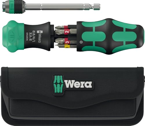 Wera 05051515001 Kraftform Kompakt 25 RA-R mit Tasche, 6-teilig von Wera