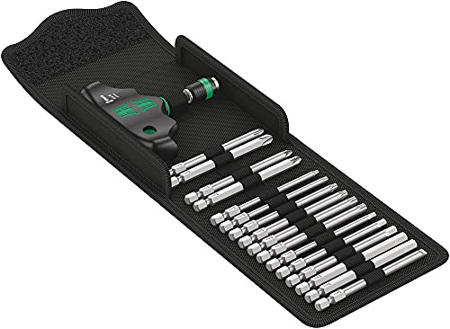 Wera '05057470001 Kraftform Kompakt 400 Handhalter und Bit-Satz, 17-teilig Wera '05057470001 Kraftform Kompakt 400 Handhalter und Bit-Satz, 17-teilig von Wera