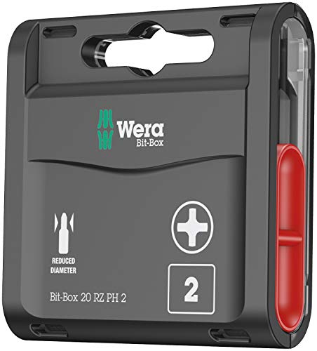 Wera 05057753001 Box 20 RZ PH 2 Bit-Sortiment, Stück, farbe, size von Wera