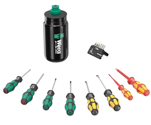 Wera 05100028001 9540 Kraftform XL Bottle Set, 17-teilig von Wera