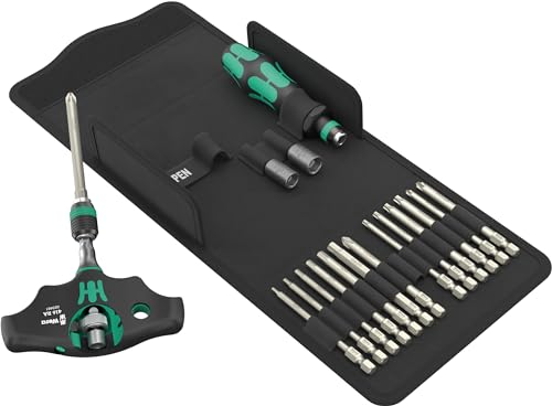 Wera 05136072001 Kraftform Kompakt 400 RA SHK Set 1, 19-teilig von Wera