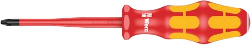 Wera 162 iS PH VDE-isolierter Kreuzschlitz-Schraubendreher mit reduziertem Klingendurchmesser, PH 2 x 100 mm, 05006451001 Wera 162 iS PH VDE-isolierter Kreuzschlitz-Schraubendreher mit reduziertem Klingendurchmesser, PH 2 x 100 mm, 05006451001 von Wera