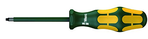 Wera 168 i SB VDE-isolierter Vierkant-Schraubendreher, # 1 x 80 mm, 05100024001 von Wera