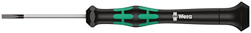 Wera 2035 Elektroniker-Schlitzschraubendreher, 0,40 x 2,5 x 50 mm, 05117994001 von Wera