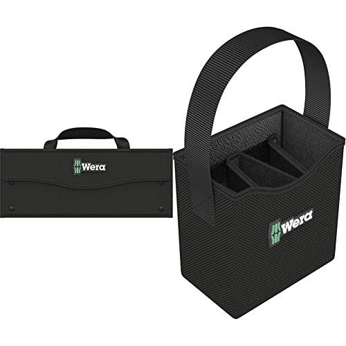 Wera 2go 3 Werkzeug-Box, 130 x 325 x 80 mm, 1 Stück, 05004352001 & 2go 4 Köcher, 165 x 105 mm, 1 Stück, 05004353001 von Wera