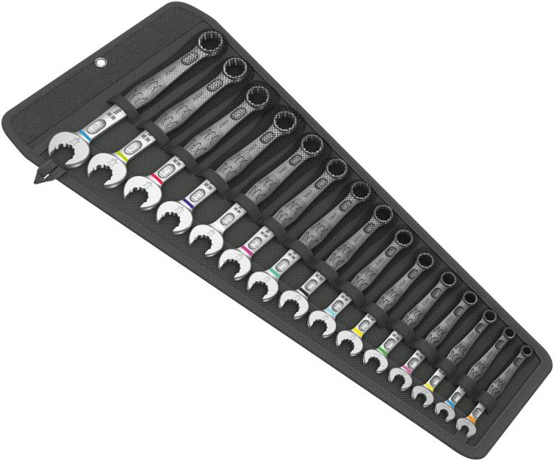 Wera 6003 Joker 15 Set 1 Ringmaulschlüssel Satz Maulschlüssel Werkzeug 15 Teilig B-Ware von Wera