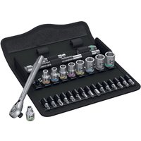 Metall-Knarrensatz m. Umschalthebel 1/2'Antrieb, 8100 sc 8 Zyklop, metrisch - Wera Metall-Knarrensatz m. Umschalthebel 1/2'Antrieb, 8100 sc 8 Zyklop, metrisch - Wera von Wera