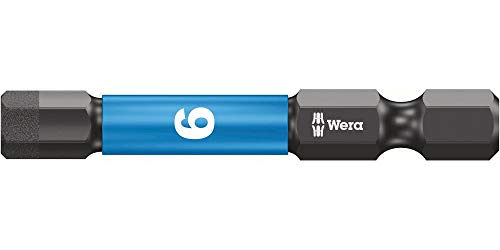 Wera 840/4 IDC Impaktor Sechskant-Bits, SW (metrisch) 6,0 mm, Länge 50 mm von Wera