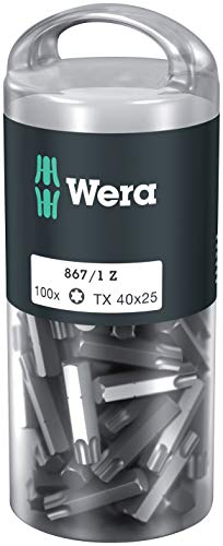 Wera 05072452001 867/1 Z TORX® DIY Bits, TX 40 x 25 mm, 100-teilig von Wera