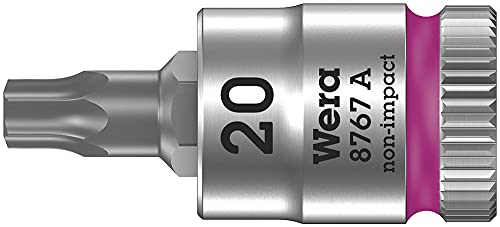 Wera 8767 A TORX® Zyklop Bitnuss mit 1/4'-Antrieb, TX 20 x 28 mm von Wera