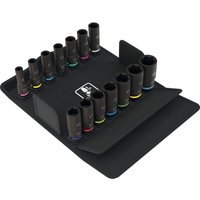 Wera 8790 B Stekschlüssel-Satz 3/8" Impaktor Deep Set 1, 14-teilig von Wera