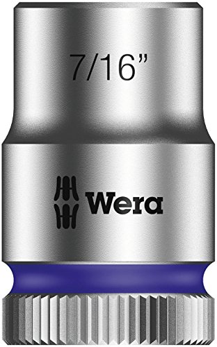 Wera 8790 HMB Zyklop-Steckschlüsseleinsatz mit 3/8 Zoll-Antrieb, 7/16 Zoll, 05003573001 von Wera