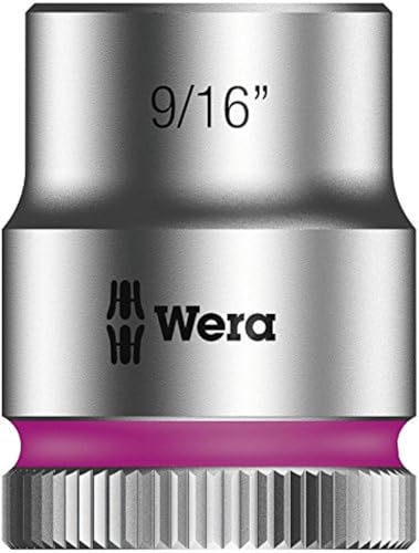 Wera 8790 HMB Zyklop-Steckschlüsseleinsatz mit 3/8 Zoll-Antrieb, 9/16 Zoll, 05003575001, Pink Wera 8790 HMB Zyklop-Steckschlüsseleinsatz mit 3/8 Zoll-Antrieb, 9/16 Zoll, 05003575001, Pink von Wera