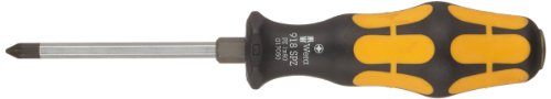 Wera 918 SPZ Kreuzschlitz-Schraubendreher, 1 x 80 mm, 1 Stück, 05017050001 von Wera