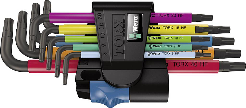 Wera 967/9 Tx Multicolour Hf 1 Winkelschlüsselsatz Mit Haltefunktion 9 Teilig B-Ware Wera 967/9 Tx Multicolour Hf 1 Winkelschlüsselsatz Mit Haltefunktion 9 Teilig B-Ware von Wera
