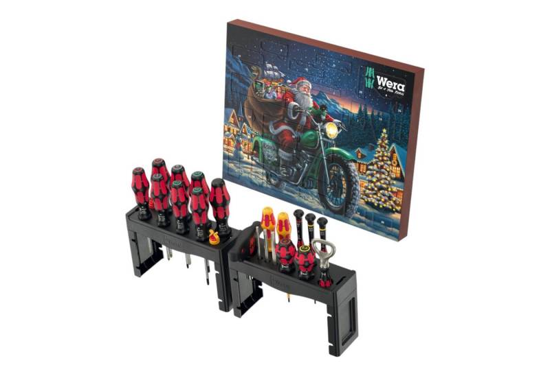 Wera Adventskalender Adventskalender 2025 28 tlg. (05136610001) PH / PZ / Torx / Schlitz von Wera