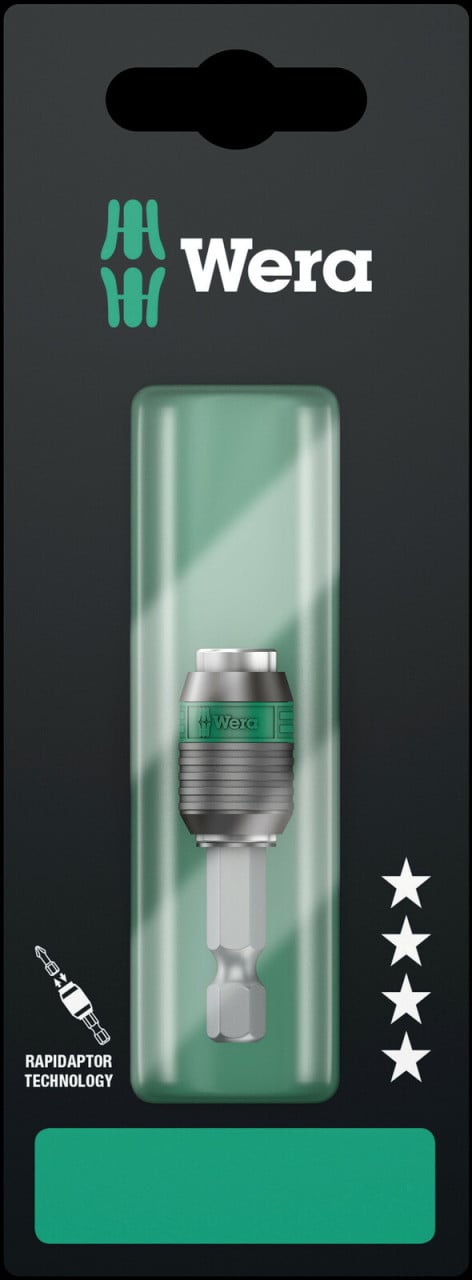 Wera Bit-Halter Adapter 889/4/1 K SB Rapidaptor Universalhalter von Wera
