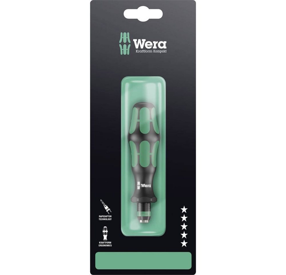 Wera Bit-Schraubendreher Bit-Handhalter 6.3 mm (1/4″, Mehrkomponentengriff von Wera