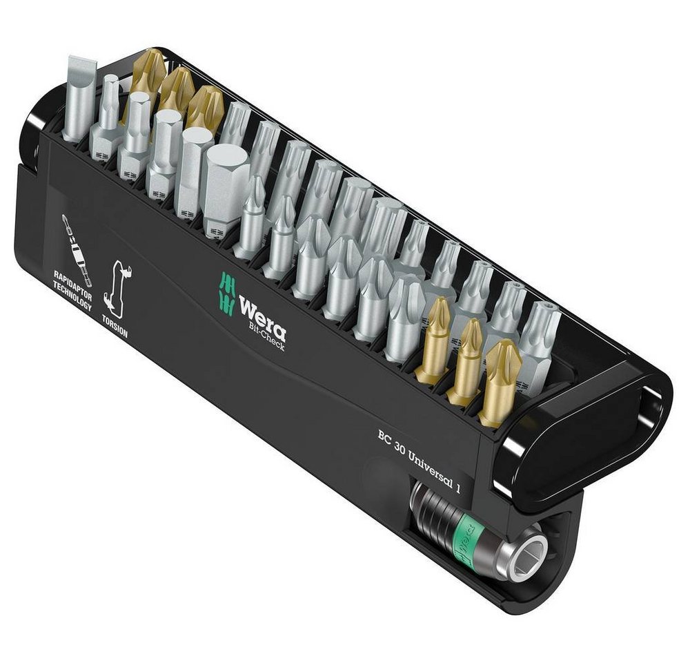 Wera Bit-Set 30tlg. Bit-Check Universal 05056440001 von Wera